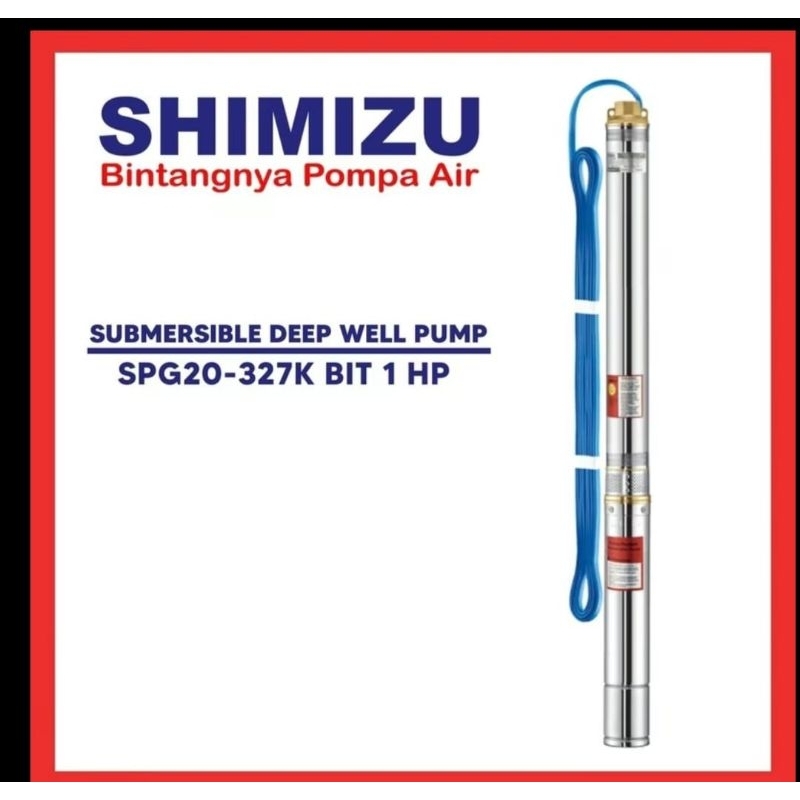 POMPA SATELIT SHIMIZU / SUBMERSIBLE PUMP SPG20-327K BIT (1 HP)
