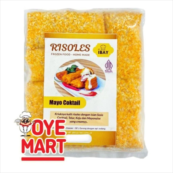 

IBAY RISOLES MAYO COCKTAIL ISI 6/FROZEN FOOD