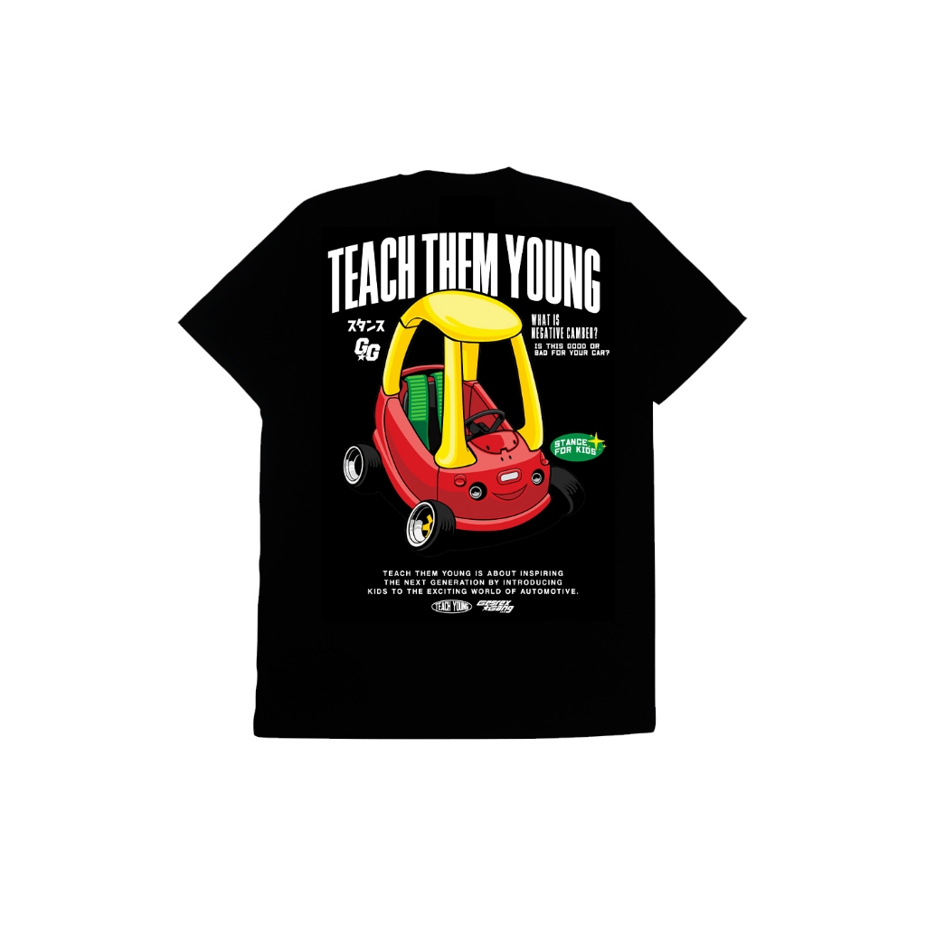 GESREXGANG KIDS T-SHIRT -  TEACH THEM YOUNG
