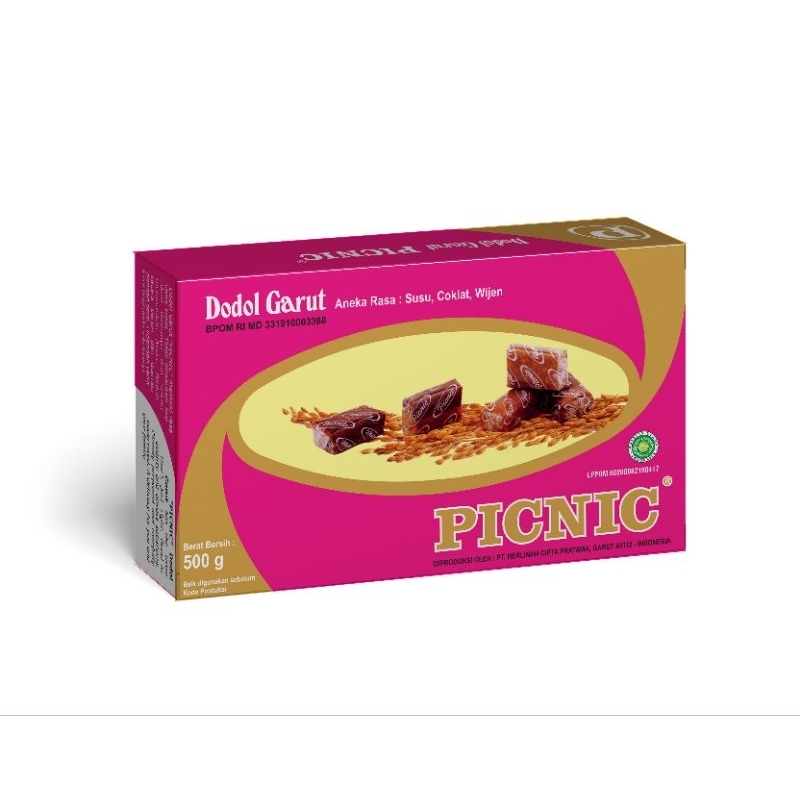 

Dodol Garut PICNIC classic 500 gr 500gr original langsung dari pabrik special legend asli garut