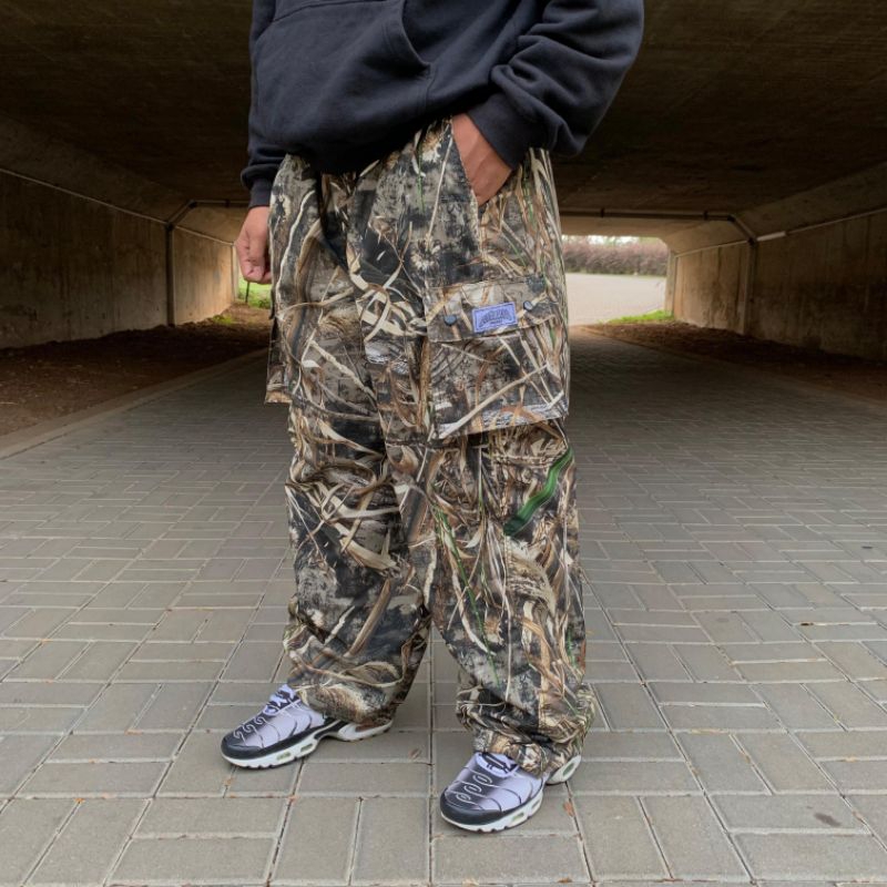 CELANA PARASUT GOPCORE SERIES REALTHREE CAMOFLAUGE NOTBADCLUB