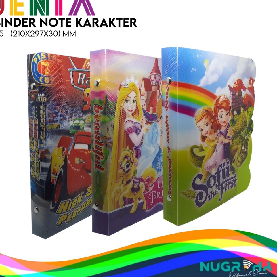 

Murah Hari ini Map Binder Note A5 Jenia Karakter Fancy Kartun