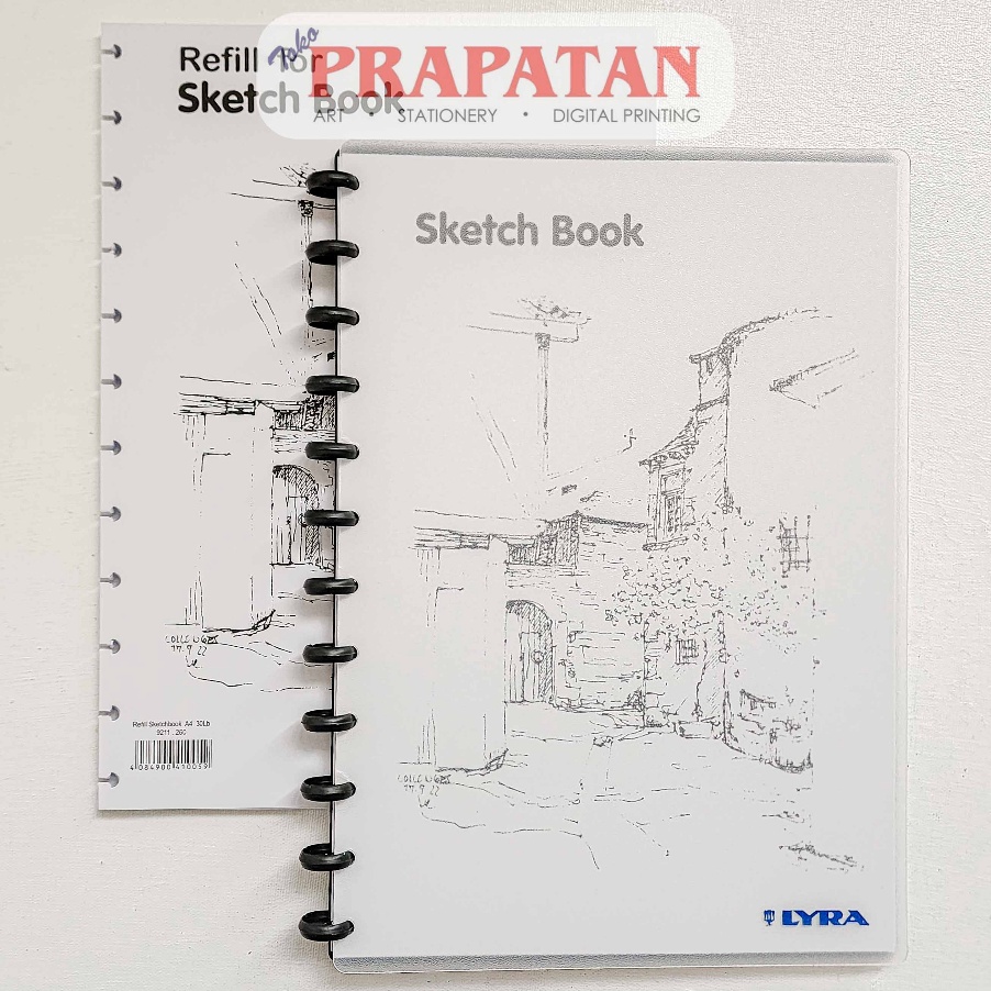 

Kilat Lyra Sketchbook A4 Refill Buku Gambar