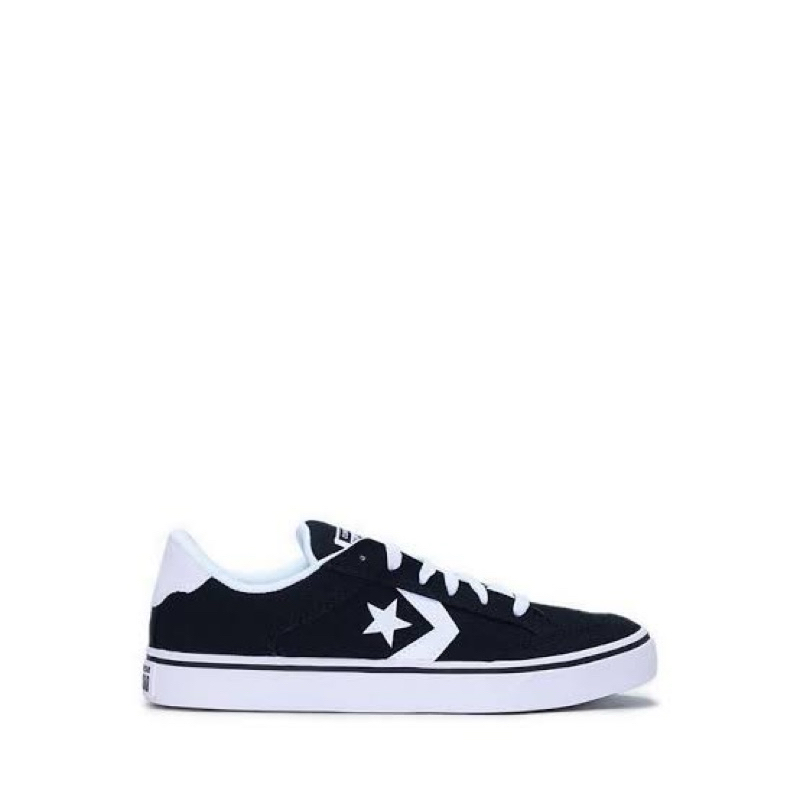 Sepatu Sneakers Pria Converse Tobin Canvas Black and White Original