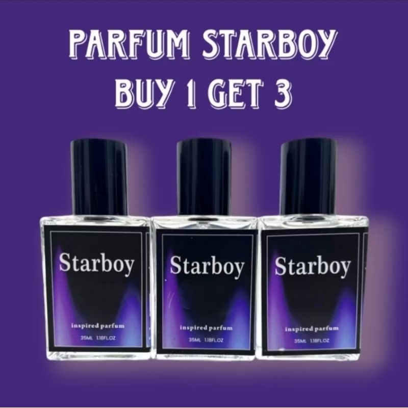 BELI 1 DAPAT 3 JAYROSSE STARBOY PARFUM PRIA WANGI TAHAN LAMA 30 ML