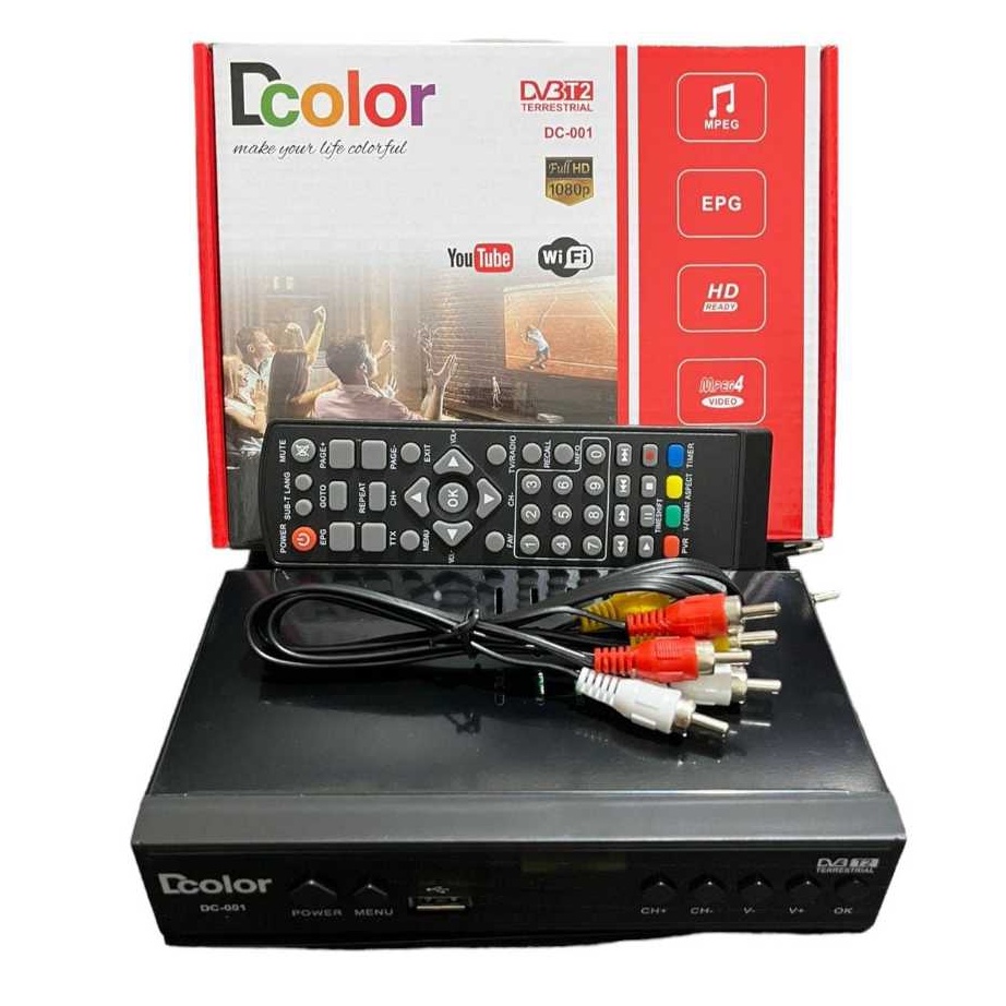 STB DVBT2C SET TOP BOX TV Digital T2c