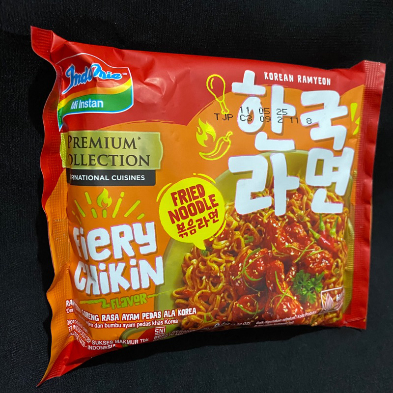 

INDOMIE KOREAN RAMYEON FIERY CHIKIN FRIED NOODLE MI GORENG INSTAN