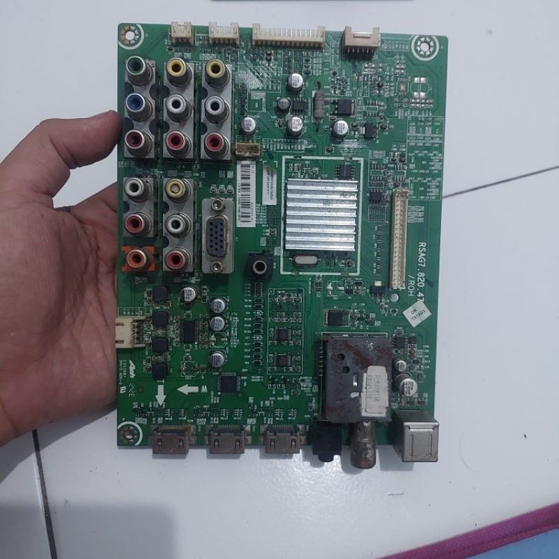 MB - MAINBOARD TV LCD POLYTRON PLM 40M55 - 40M55 - PLM40M55 - 40M 55
