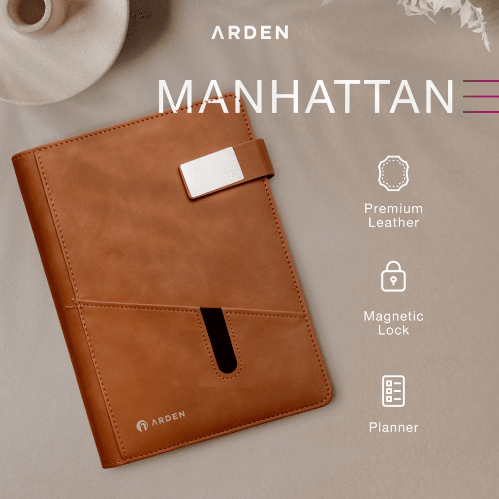 

ART C6Y7 ARDEN Agenda Manhattan Buku Binder Journal Premium Cover