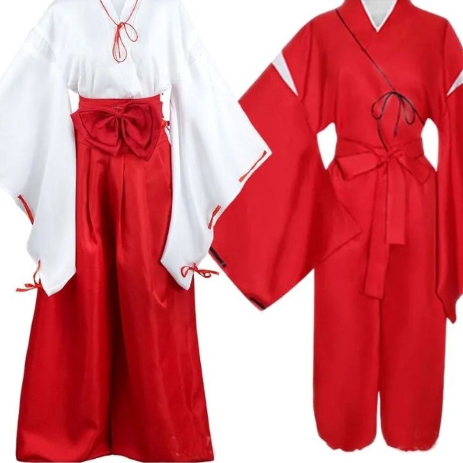 Spesial costum cosplay inuyasha kagome kikyo