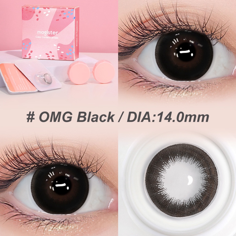 Pasti Untung 6MAGISTER SOFTLENS HITAM 14MM145MM SOFTLENS MINUS