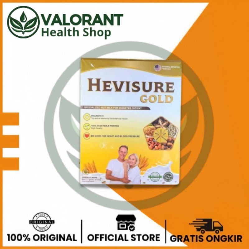 

HEVISURE GOLD - Susu Diabetes Kencing Manis dan Penstabil Gula Darah 100% Asli BPΡΟΜ