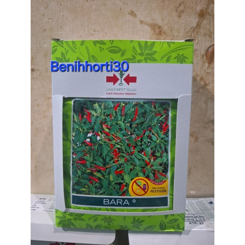 1 kotak/15 Bungkus Benih Cabe Rawit Bara isi 3200 butir