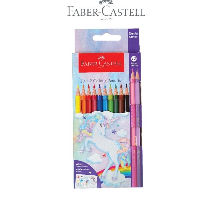 

FG2 FaberCastell Pensil Warna Unicorn seri