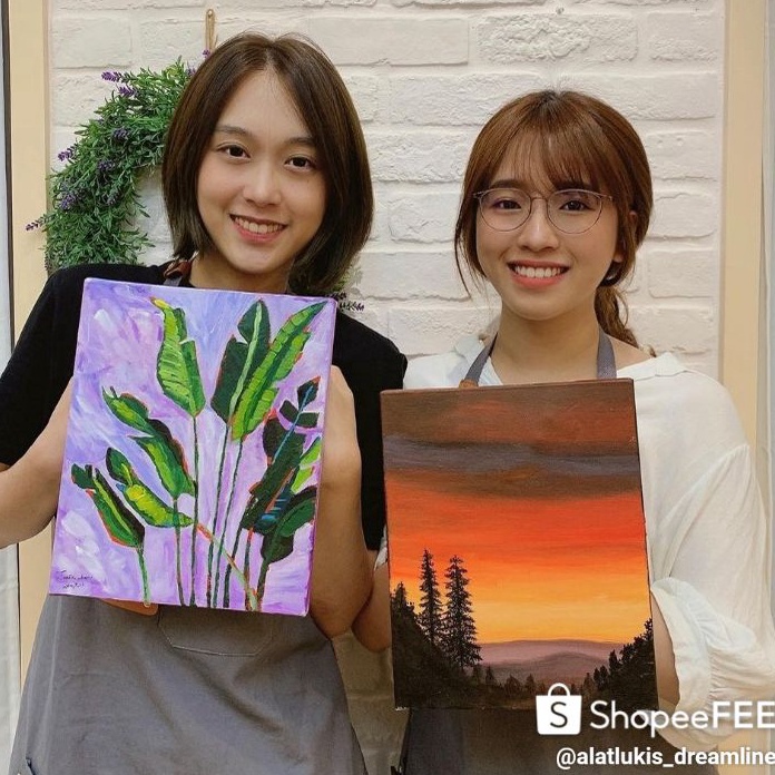 

FG2 KANVAS LUKIS 2CM X 3CM DAN CAT ACRYLIC DREAMART