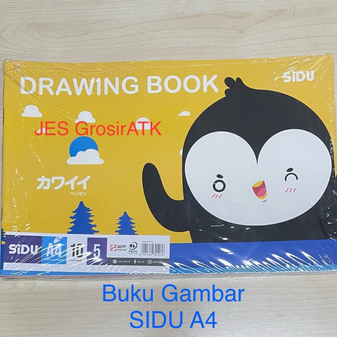 

KP8 Buku Gambar Sidu A4 1 pak 5 buku
