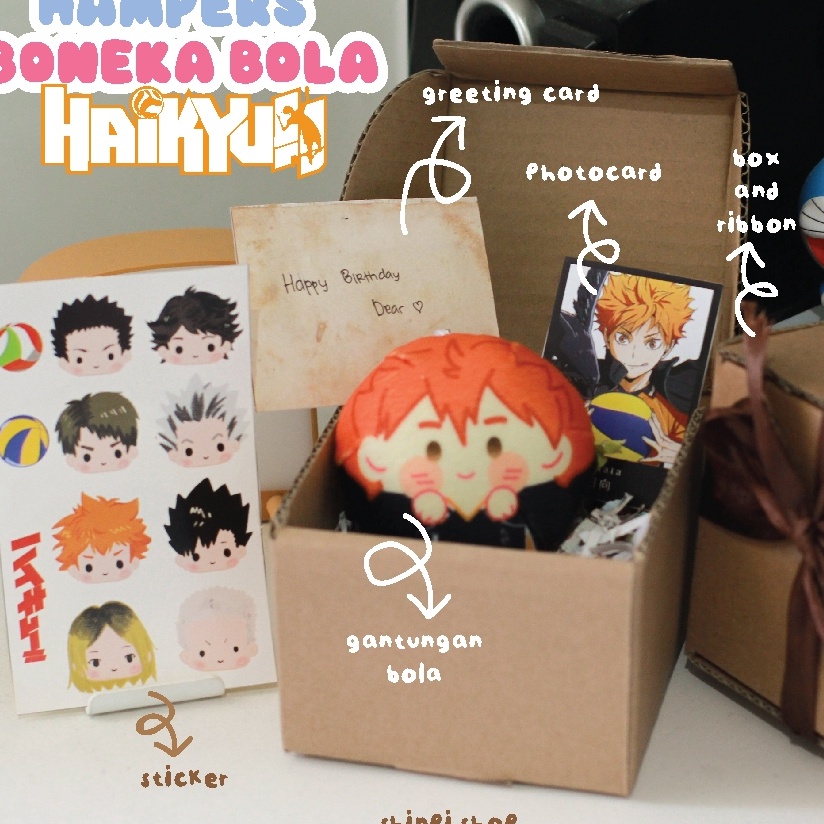 Lebih Bermanfaat  HAMPERS GANTUNGAN BOLA BONEKA HAIKYUU ANIME WIBU COSPLAYER