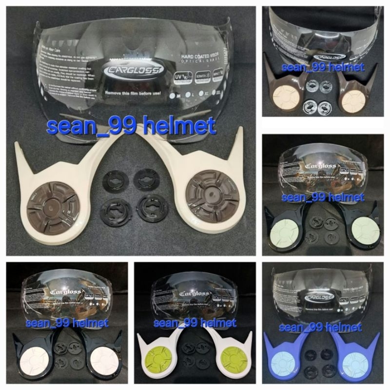 KACA HELM CARGLOSS YRH ORIGINAL CARGLOSS