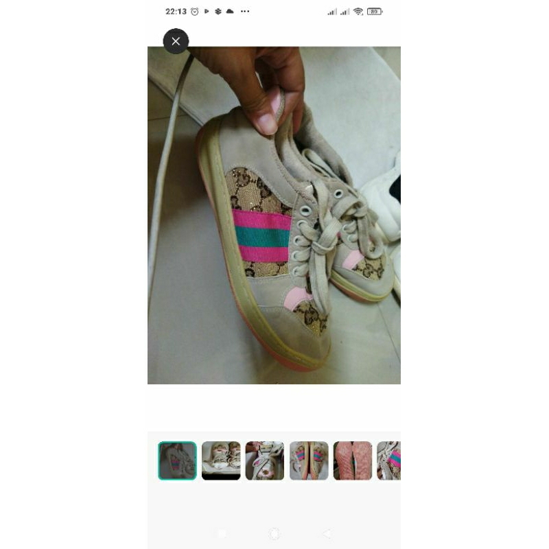sepatu Guccigucong Made in italy size 37
