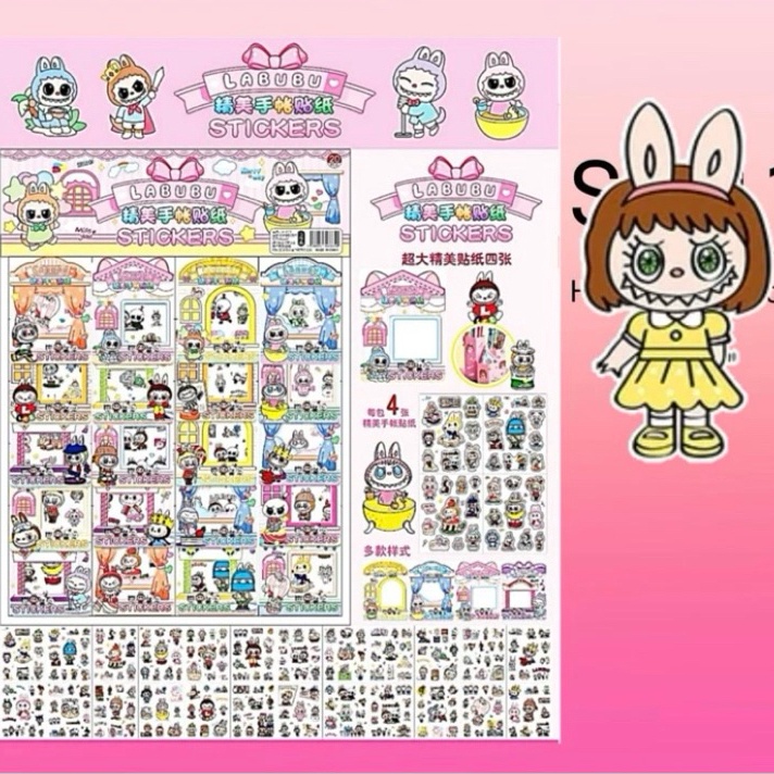 

Terbatas ONIXASEMKASTICKER WAJAHMUKASTICKET LEMARI ISI 2PCS