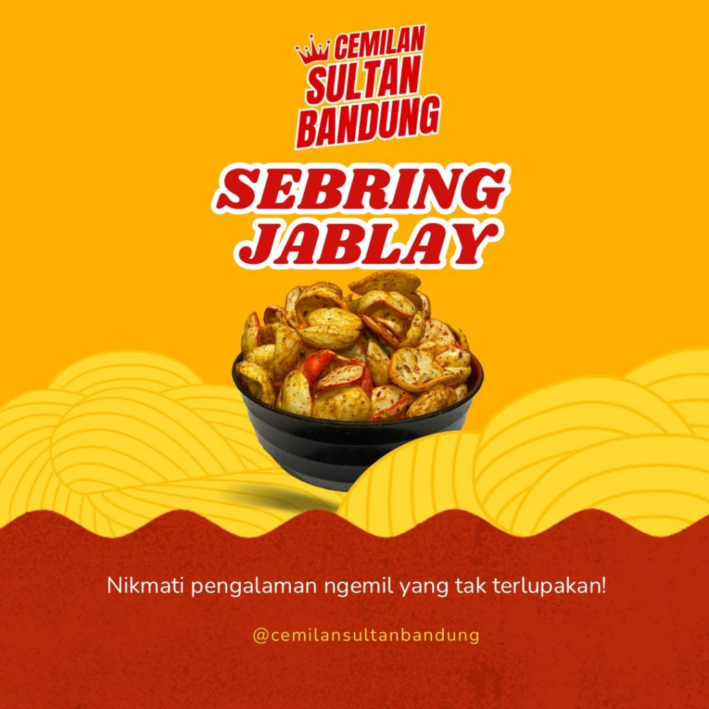 

kerupuk seblak kering jablay pedas daun jeruk