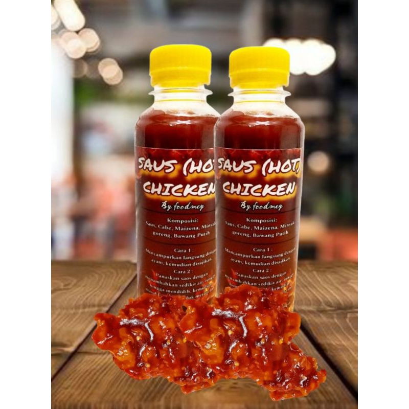 

[2PCS] SAUS (HOT) CHICKEN BY FOODMEY | Saus ala richeese