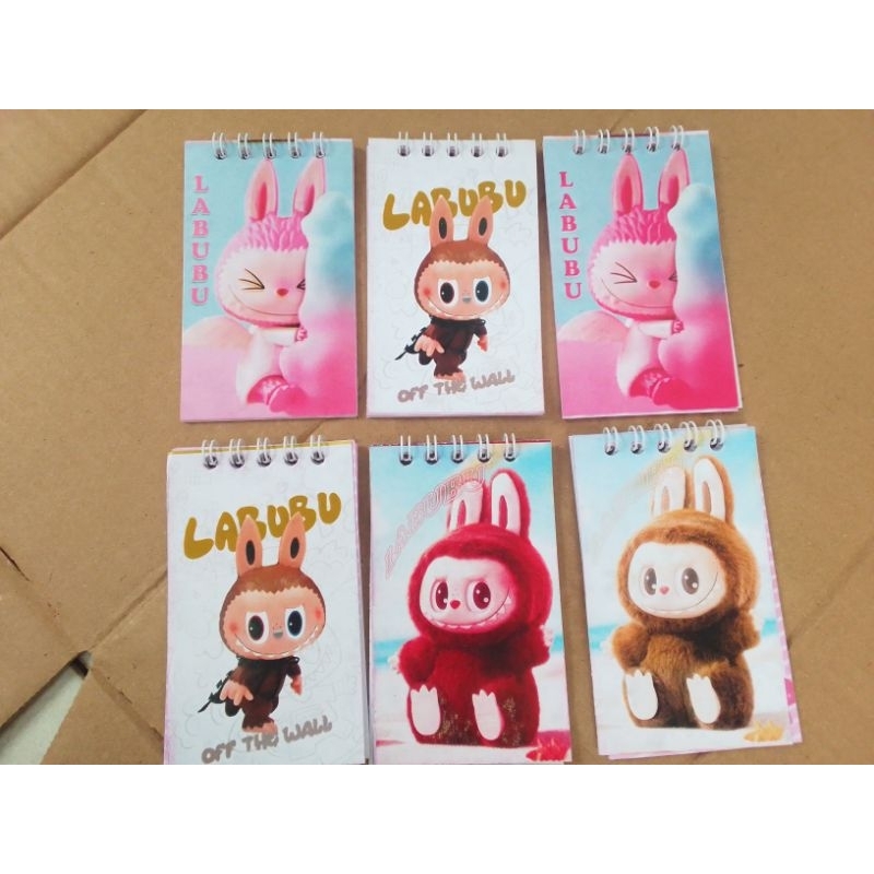 

5 Pcs Mainan Buku Memo Kecil Labubu