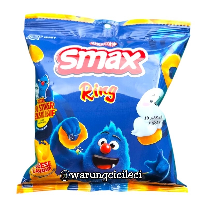 

CHIKI SMAX RING RASA KEJU / CHEESE 20g