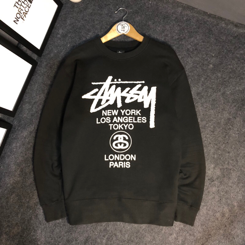 CREWNECK STUSSY WORLD TOUR ORIGINAL