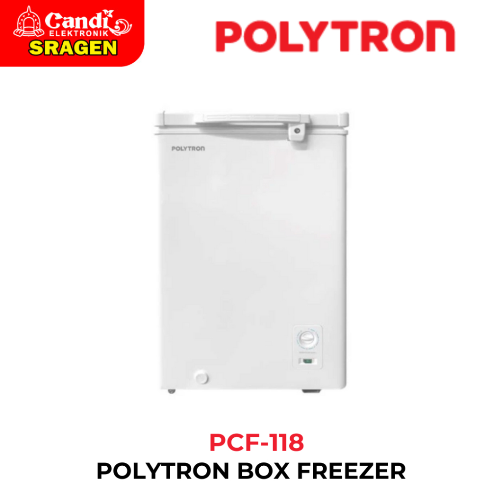 POLYTRON Box Chest Freezer 100 Liter - PCF-118