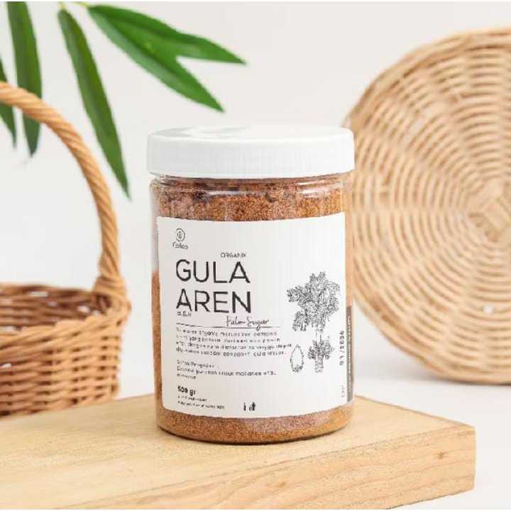 

RB Gula Aren Bubuk Organik Palm Sugar No Campuran Gula Aren Semut 500gram