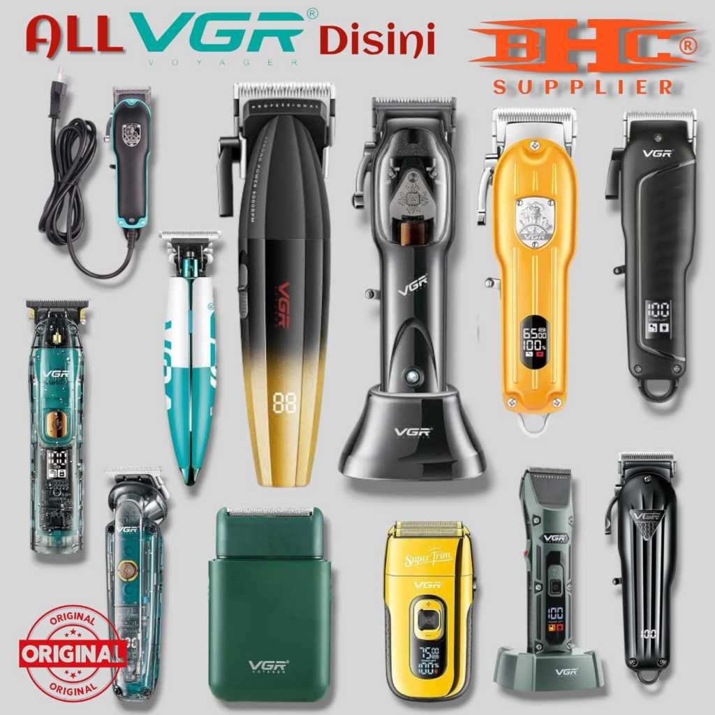 All VGR Mesin Cukur Rambut Trimmer Shaver Hair Clipper 6 in 1 V-123 V683 V696 V653 V332 V003 V092 V2
