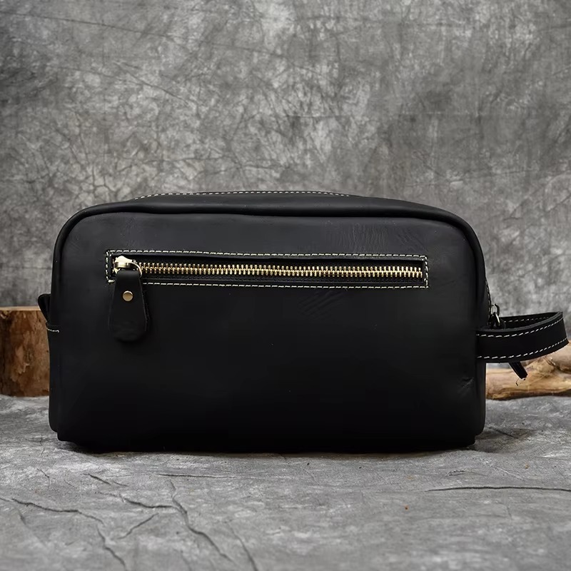 Tas kulit sapi asli- Tas clutch pria