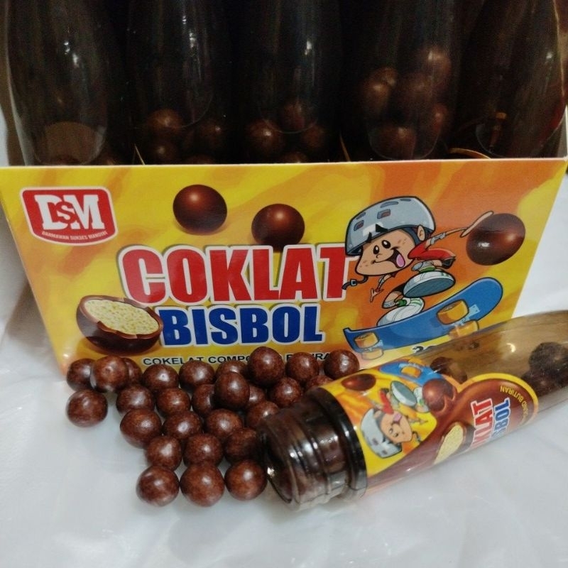 

COKLAT BISBOL COMPOUND BUTIRAN 1 BOX 30 pcs