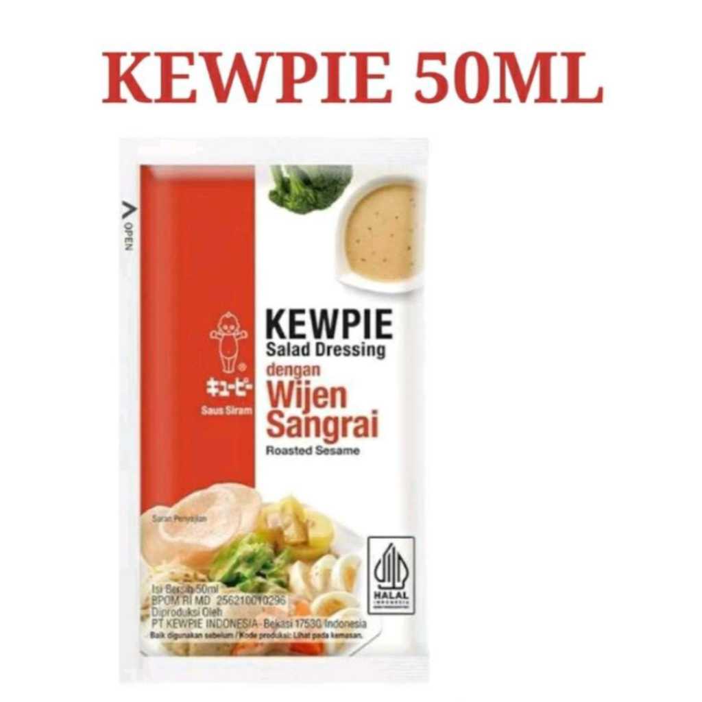 

Kewpie Salad Dressing Wijen Sangrai Sachet 50ml