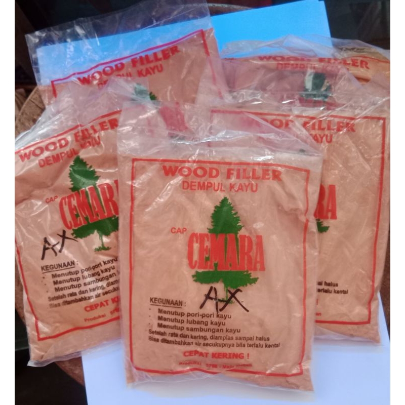 Dempul kayu siap pakai wood filler/plamir