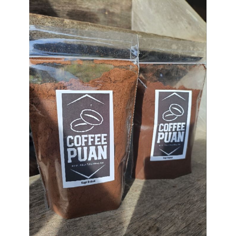

500 gr kopi puan 100% asli kopi pagaralam