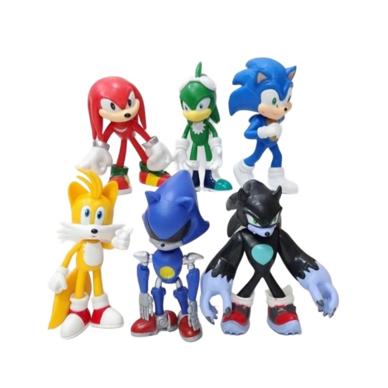 MAINAN SONIC ACTION FIGURE SONUC SET 5 BESAR
