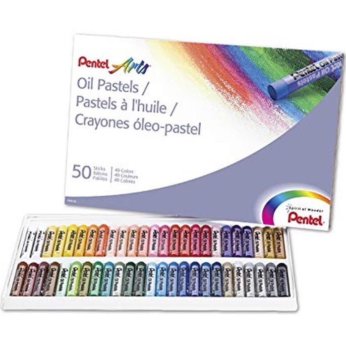 

KODE R77Q Crayon Pentel Oil Pastels 5 Warna