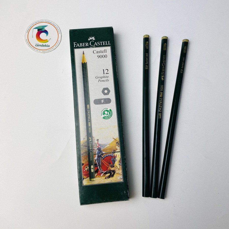

Pensil F FABER CASTELL 9000