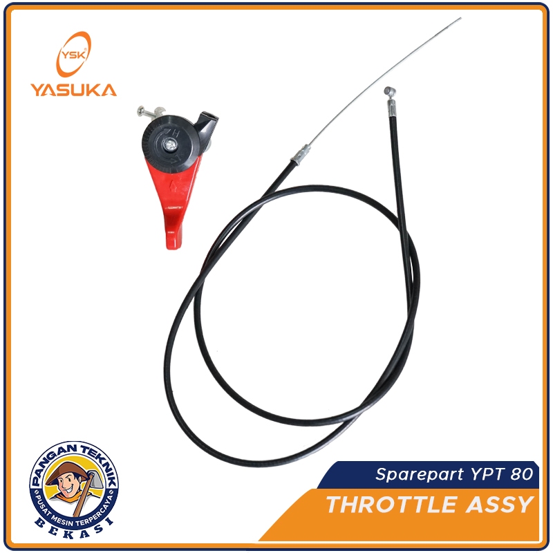 Throttle Assy YPT 80 | Sparepart Mesin Bajak YPT80 YASUKA