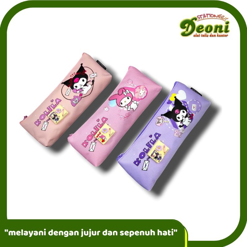 

Kotak Pencil Resleting Kain Kuromi Melody 2531