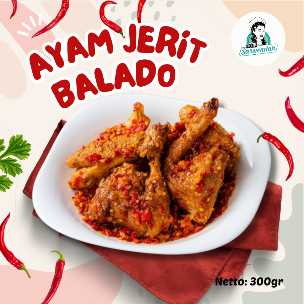 

Resep Sarwendah - Ayam Jerit Balado