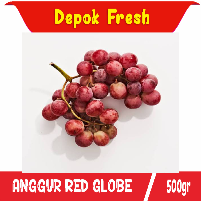 

BUAH ANGGUR RED GLOBE BUAH IMPORT MANIS SEGAR
