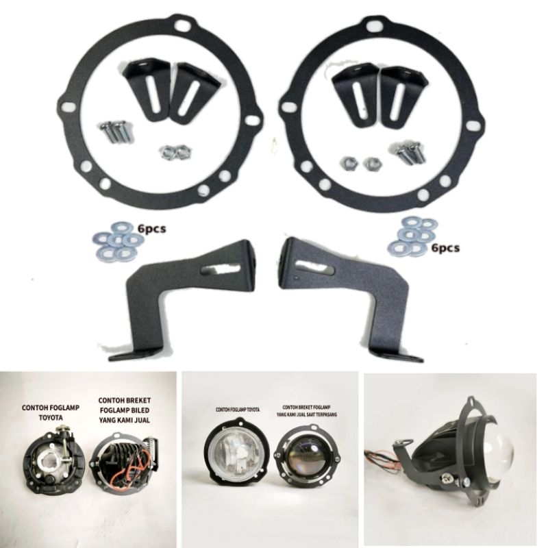 Braket Foglamp Biled Untuk Mobil Avanza