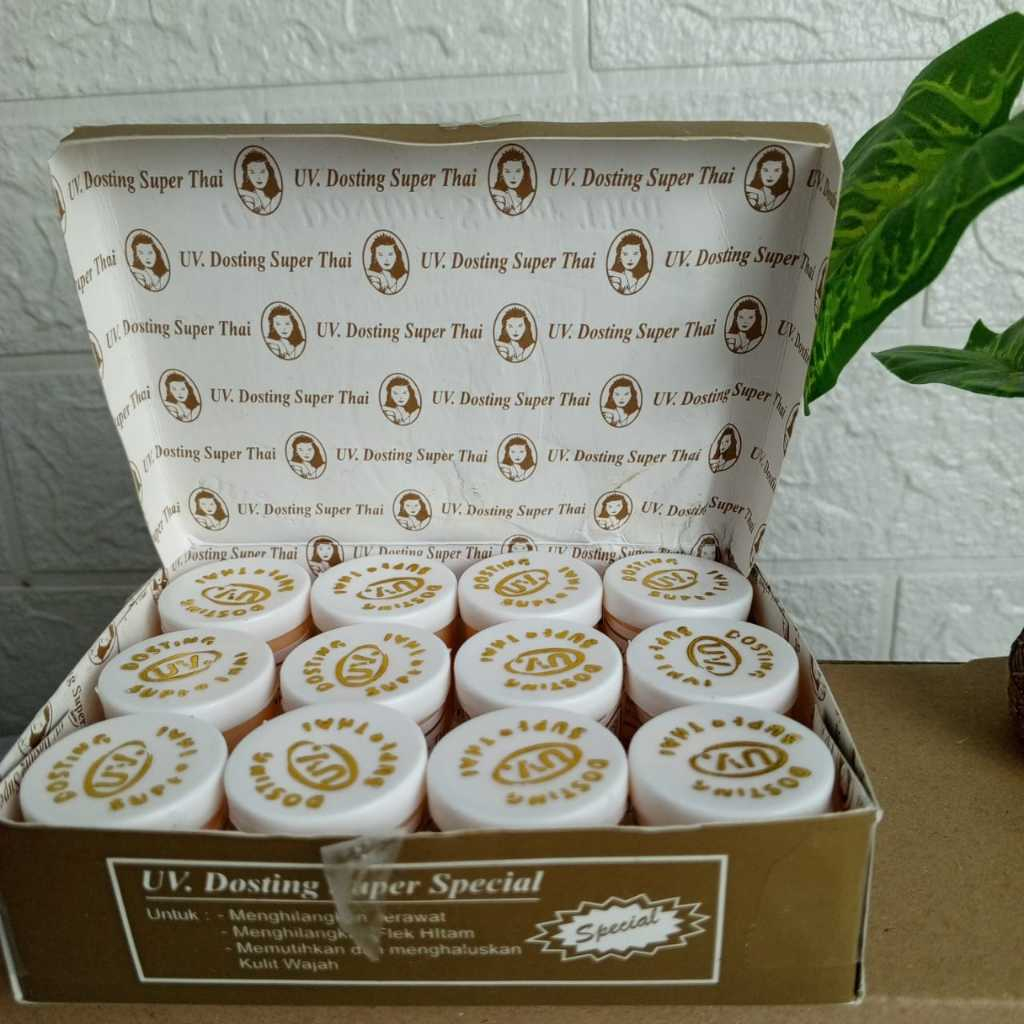 (1 LUSIN) Cream SP Dosting | SP Dosting UV Whitening Cream Pencrah Wajah