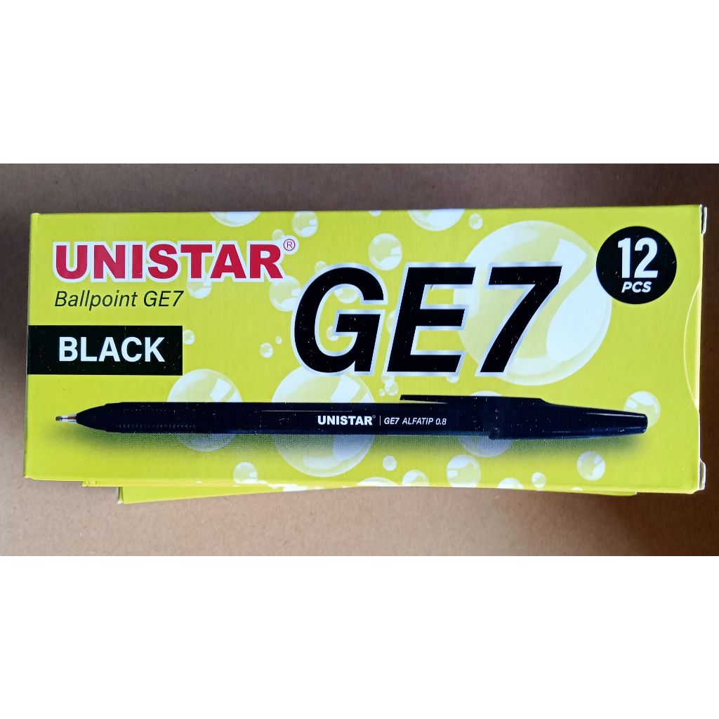 

SELUSIN (12PCS) PULPEN UNISTAR GE 7 0.8MM