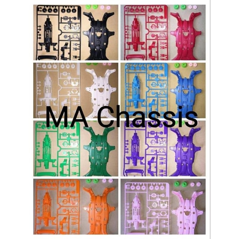 rep tamiya chassis MA SET / chassis ma + gearbox ma set