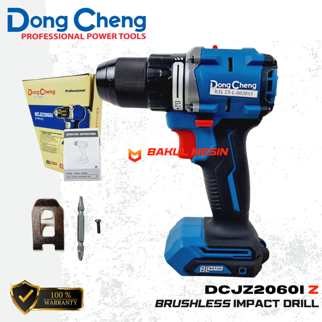 Dongcheng DCJZ2060I Z Impact Drill Bor Tembok Brushless DCJZ 2060I