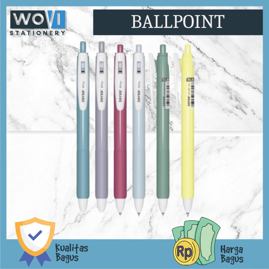 

[WOVI STATIONERY] Ballpoint Gel GP-359 Blitzy 0.5mm Joyko / Gel Pen 0.5mm GP-359 Joyko [PCS]